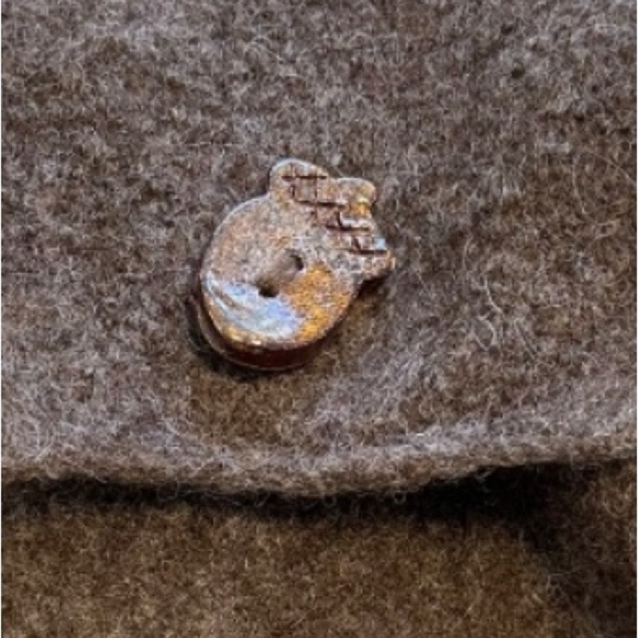 Natural Wool Handmade Seamless Felted Purse / Tote Bag - Picture 4 of 13